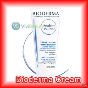 BIODERMA Atoderm PO zinc repairing Cream ~ Eczema skins  