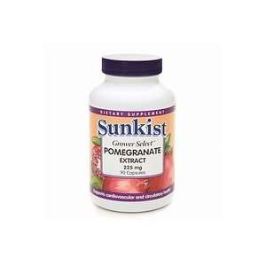  Sunkist Grower Select Pomegranate Extract 90 capsules 