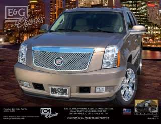 Escalade 07 11 Dual Weave Mesh Grille Grill  
