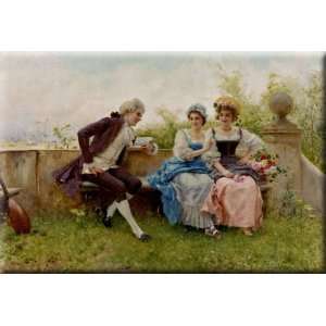   Poem 16x11 Streched Canvas Art by Andreotti, Federico