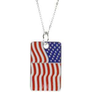  R45133 Sterling 32.61X19.5 Mm Blessed Is The Nation Usa 
