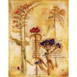  Heather Ramsey 27W by 35H  Fragile Petals CANVAS Edge 