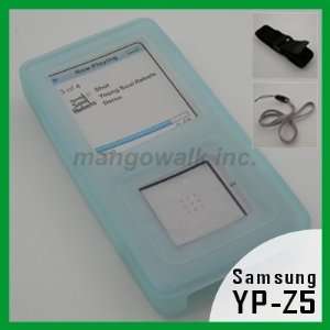   BLUE Silicone Skin Case for Samsung Yepp YP Z5 YPZ5 