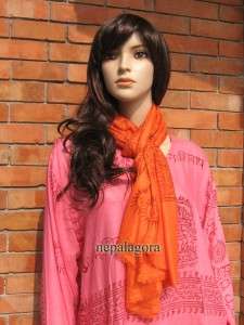 Sc128 OM Shiva Natraj Yoga meditation scarves cotton Religious scarf 