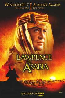 LAWRENCE OF ARABIA DVD MOVIE POSTER 1 Sided ORIGINAL 2001 RE ISSUE 