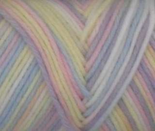CARON SIMPLY SOFT MILL END YARN BABY BRIGHTS OMBRE 1 Lb  