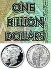 billion zimbabwe dollars 1 10th oz 999 apmex silver round fractional 