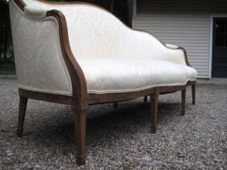 George III Style Carved Sofa OTTO ZENKE Rare Designer  
