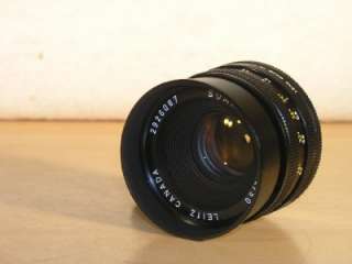 Leica Reflex 3 Cam 50mm F2 Summicron R Lens  