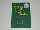 THE POCKET GUIDE OF GOLF RULES BY ANTHONY BLUNDEN RECOMMENDED BY 