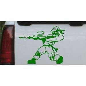  Paintball Man Sports Car Window Wall Laptop Decal Sticker 