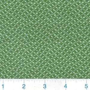   Wind & Fire Diamond Grid Green Fabric By The Yard Arts, Crafts