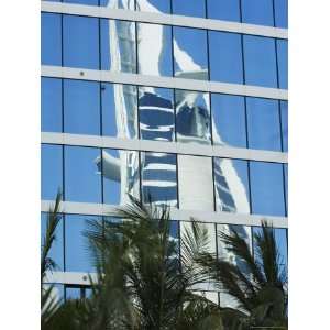  Burj Al Arab Hotel Reflected in the Jumeirah Beach Hotel 