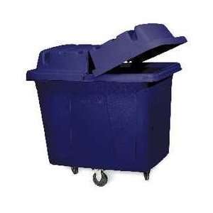 Rubbermaid Polyethylene Box Cart, Blue, 500 lbs Load Capacity, 37 