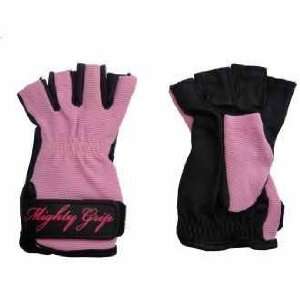 Pole Dance Gloves by Mighty Grip (Small, Not Tacky, Pink)  
