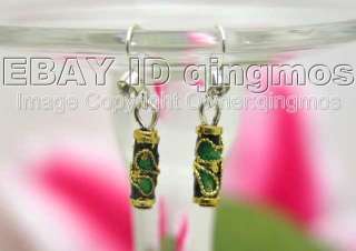 Wholesale 10 Pairs Cloisonne Silver S925 earrings  