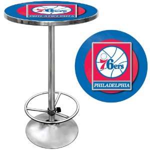  Philadelphia 76ers NBA Chrome Pub Table 