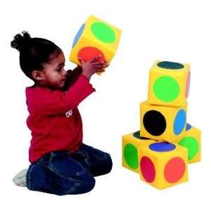  Match The Dot Blocks Set 6, Soft Block Toys & Games