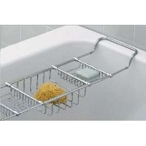  Valsan 53405 Essentials Adjustable Bathtub Rack