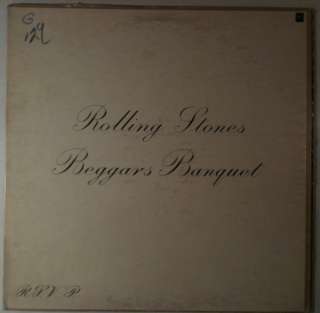 The Rolling Stones Beggars Banquet LP VG PS 539 Vinyl 1968 1st Press 