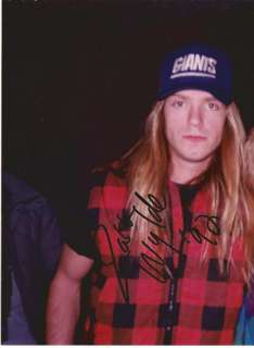 Zakk Wylde Autograph  