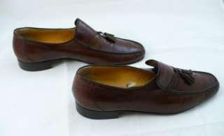   Mens MIRANO Brown Dress Tassel Loafers Size 11M #31020 Shoes  