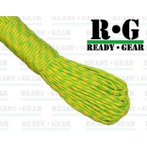  ReadyGear Paracord 100 Feet   Neon Green / Neon Yellow 