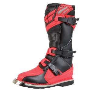  FLY VIPER BOOTS RED/BLACK SIZE 5   FLY   Automotive