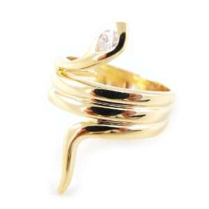  Ring plated gold Serpent Hypnotique.   Taille 58 