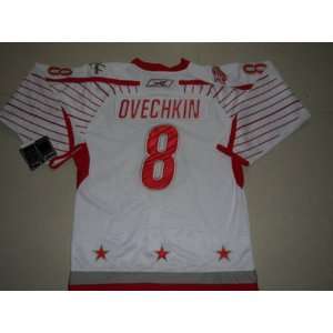  2012 NHL All Star Alex Ovechkin #8 Hockey Jerseys Sz54 
