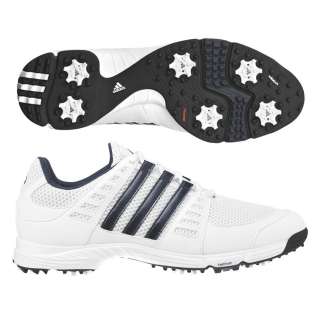 NEW in Box Mens Adidas Tech Response 3.0 Golf Shoes White/Gray 