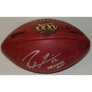  Ray Lewis SIGNED SB XXXV NFL Official Football RAVENS 