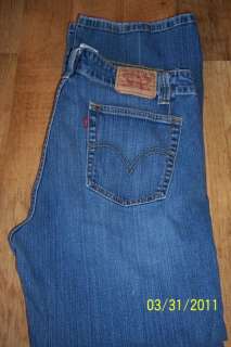 Levi Levis Womens Jeans Boot Cut 525 sz 12 S Free Ship  