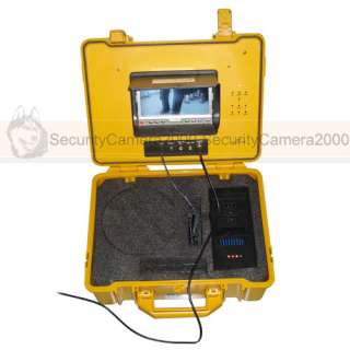 120m, LCD, DVR, Professional, Camera Kit, Pipeline, Wall Inspection 