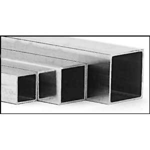 Aluminum 6063 T5 Square Tubing 2x2, .125 Wall ASTM B221 24 Length 