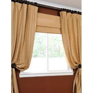  Beige And Gold Casual Cotton Curtains
