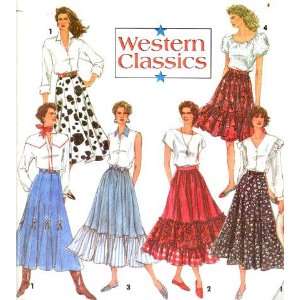   Western Classics Skirt Sewing Pattern #8193 