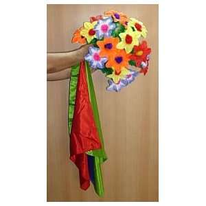  Giant Bouquet from 3 Silks   Magic Trick Toys & Games