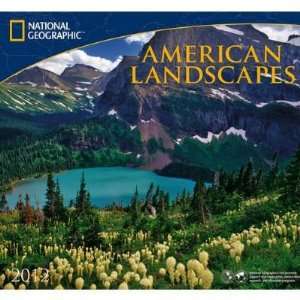  American Landscapes National Geographic with Map 2012 Wall 