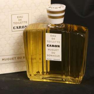 VINTAGE Caron Muguet du Bonheur 8 oz Eau de Toilette  