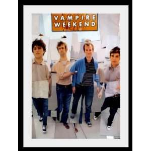  Vampire Weekend Ezra Koenig Chris Baio tour poster approx 