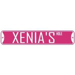   XENIA HOLE  STREET SIGN