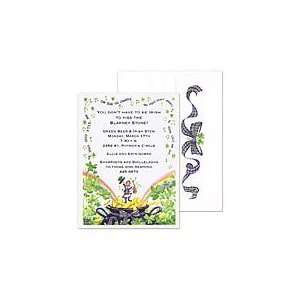  Singing Leprechaun Holiday Invitations Health & Personal 