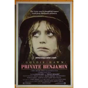   one sheet movie poster 81 Goldie Hawn in the army