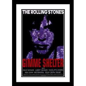  Gimme Shelter (2000) 32x45 Framed and Double Matted Movie 