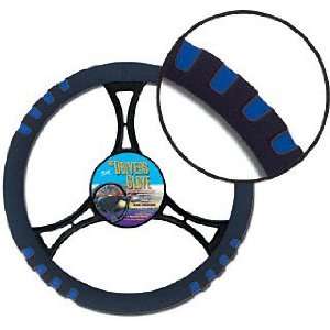  Elegant 37018 Steering Wheel Cover Bar Design Blue 