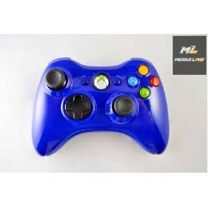  Glossy Blue Xbox 360 Controller Electronics