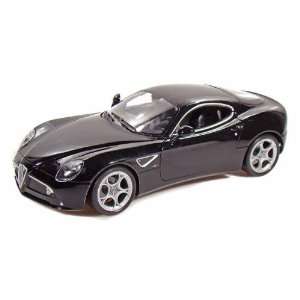  Alfa Romeo 8C Competizione 1/18 Black Toys & Games