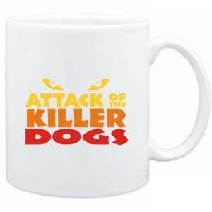  Mug White  Attack of the killer Dogs  Animals Sports 