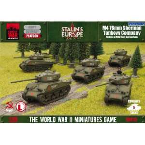  Soviet M4 76mm Sherman Tankovy Company Toys & Games